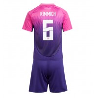 Germany Joshua Kimmich #6 Replica Away Minikit Euro 2024 Short Sleeve (+ pants)